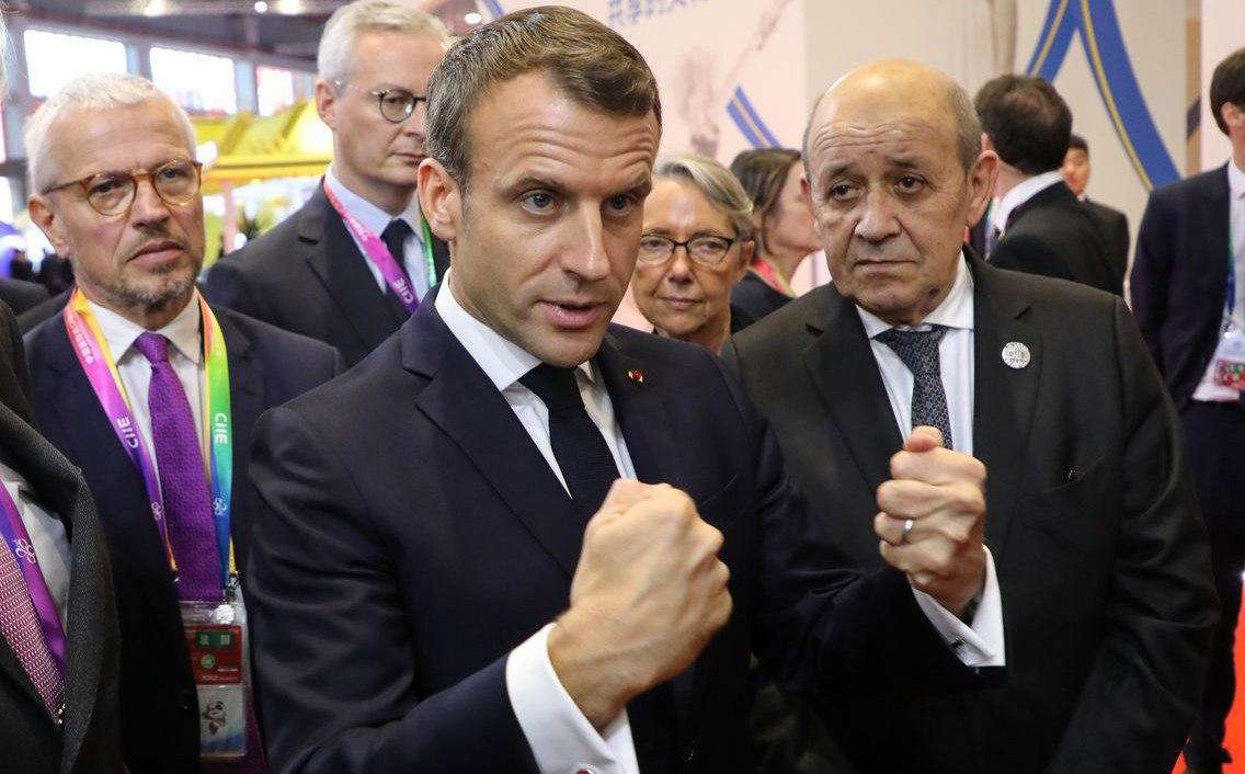 Macron, Türk saldırganlığına karşı MED7 ülkelerini topluyor