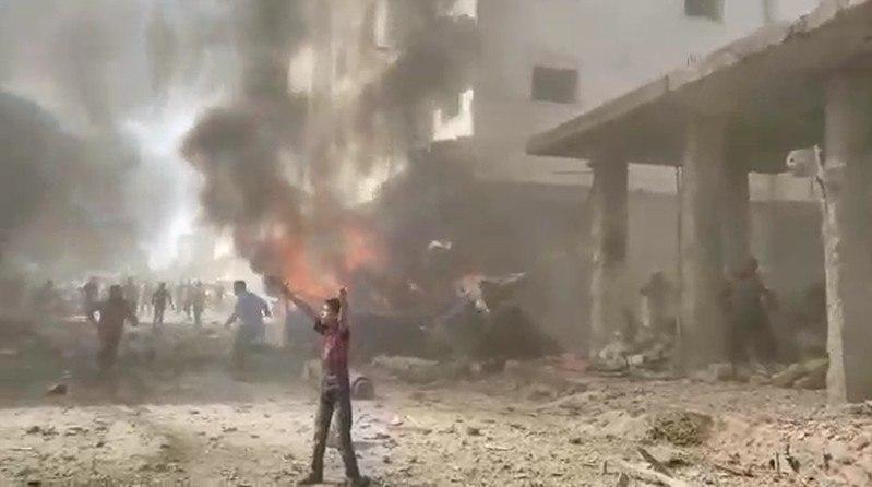Bab’da büyük patlama: 7 ölü, 20 yaralı
