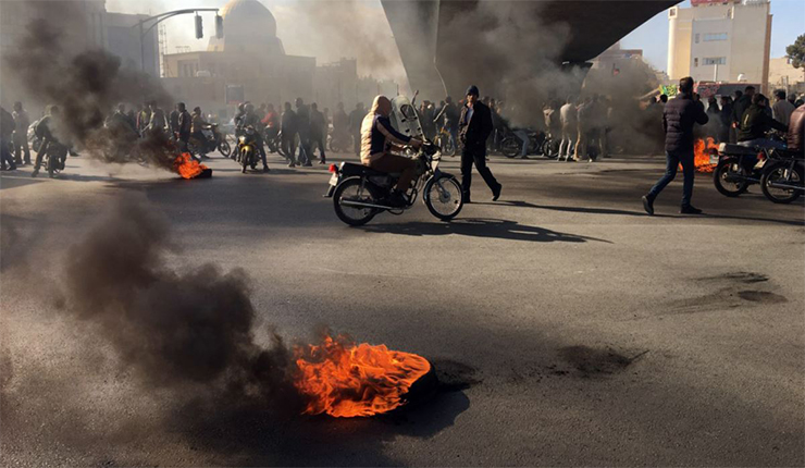 مظاهرات نوفمبر 2019 في إيران