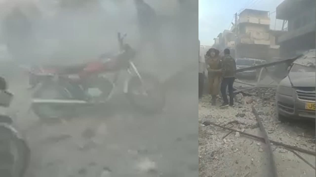 Afrin’de şiddetli patlama