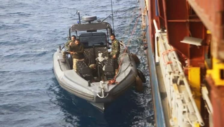 Libya Ulusal Ordusu Türk gemisini alıkoydu