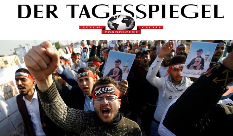 Der Tagesspiegel: İran rejmi Süleymani’nin öldürülmesi ardından çok zayıfladı