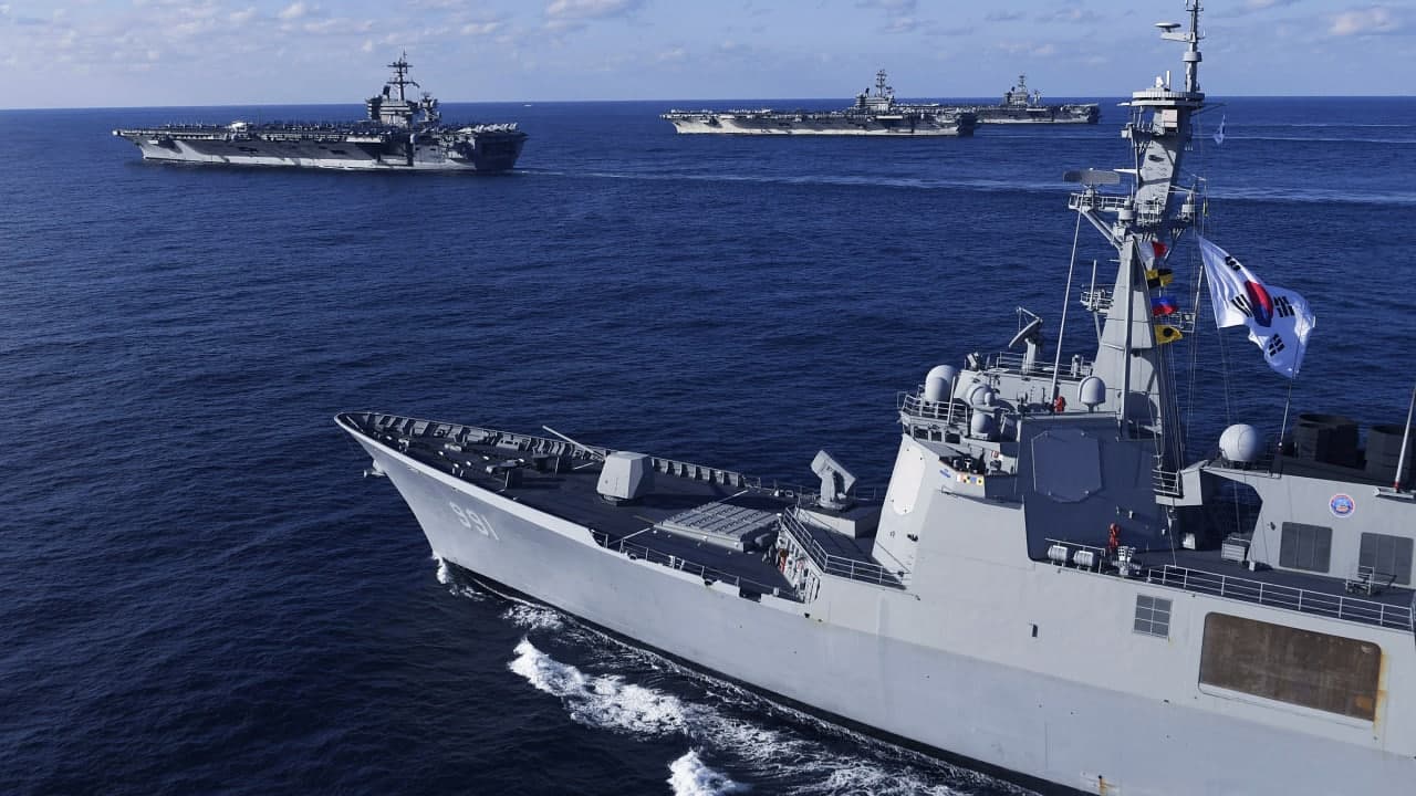 Güney Kore Körfez’e savaş gemisi gönderdi
