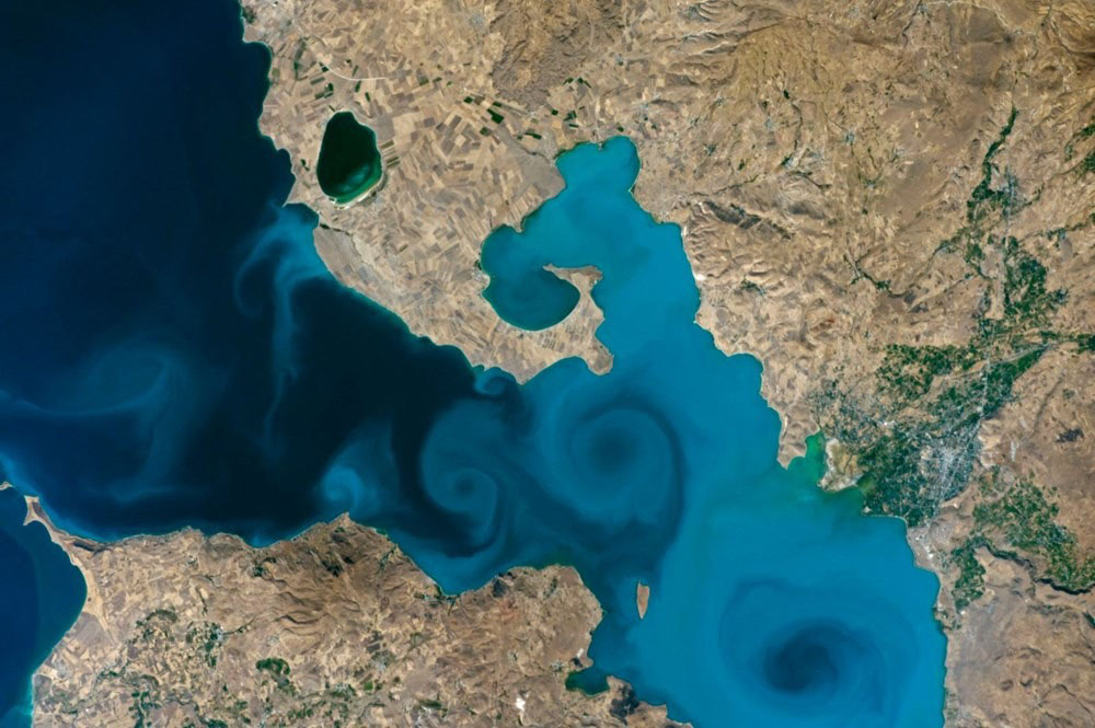 NASA fotoğraf yarışmasının kazananı Van Gölü 