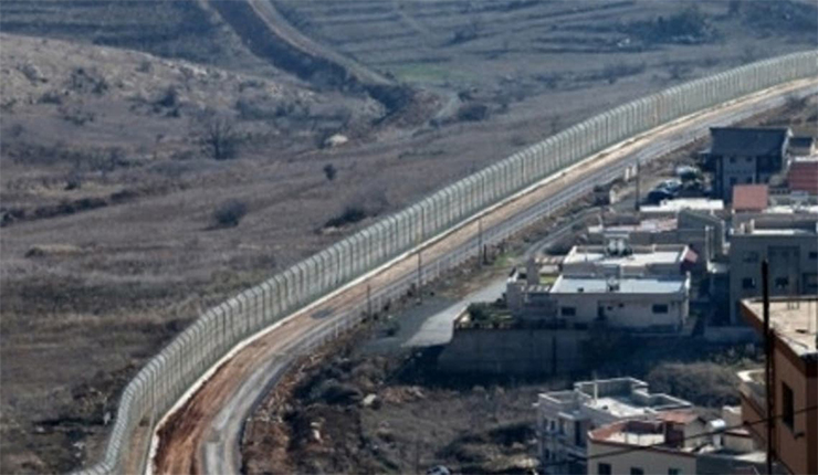 الحدود الإسرائيلية السورية