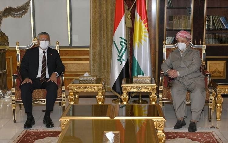 CHP heyeti, Mesud Barzani ile görüştü