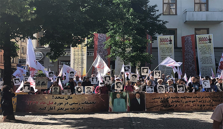 التظاهرات ضد حميد نوري