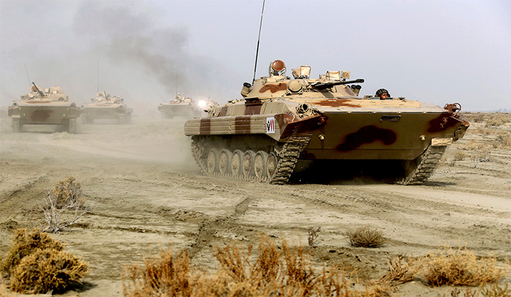دبابات الجيش الإيراني