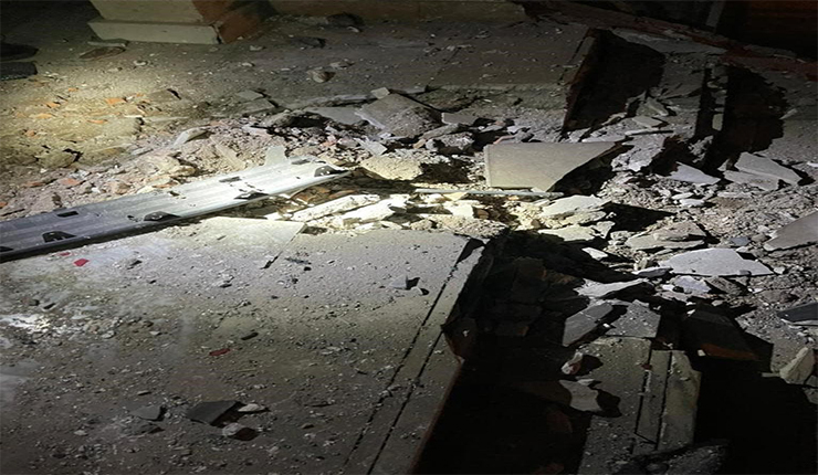 صور للأضرار في منزل الكاظمي
