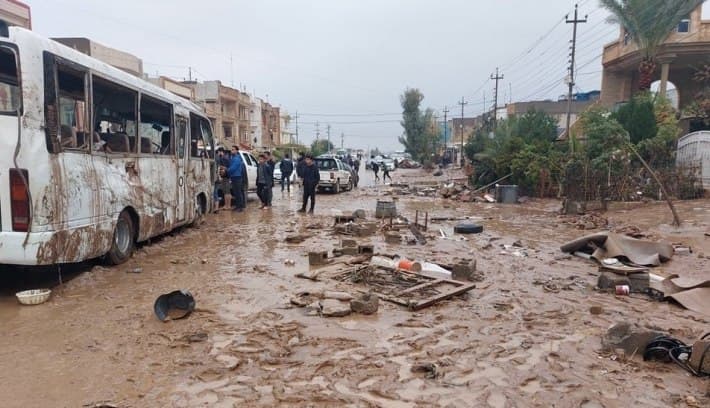 Erbil’de sel felaketi: 8 kişi hayatını kaybetti 