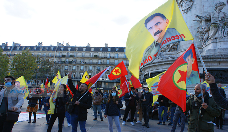موالون للحزب العمال الكوردستاني في فرنسا