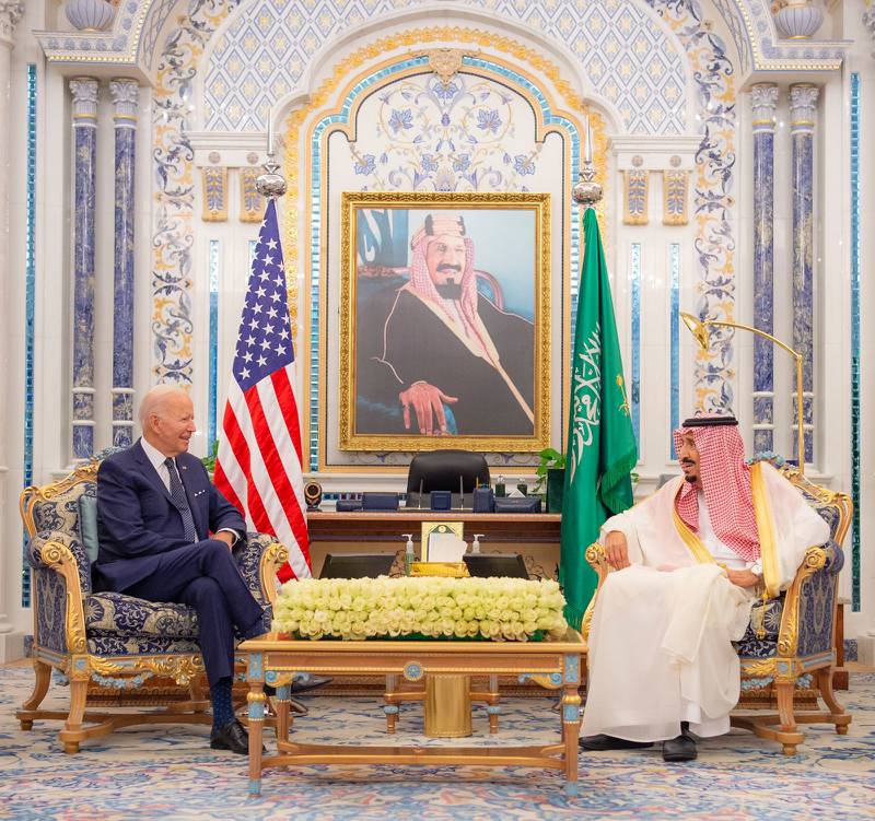Joe Biden arrives in Saudi Arabia to discuss Iran, regional security