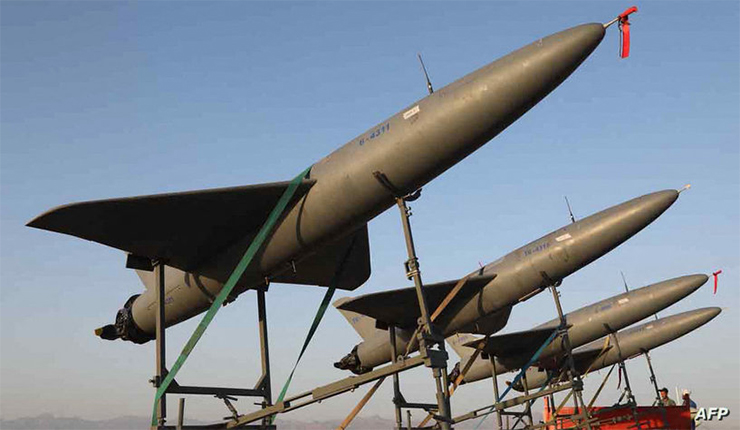 المسيرات والصواريخ الإيرانية