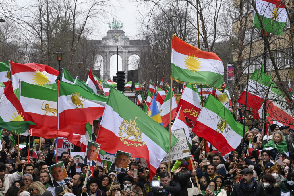 Thousands protests in Brussel, demanding terrorist listing of IRGCs