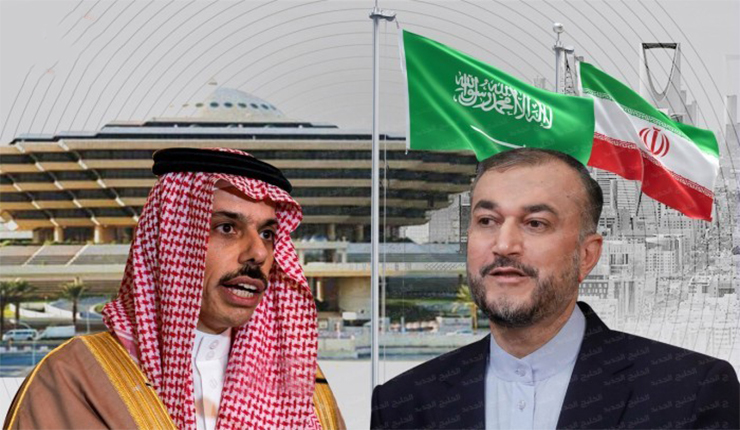 وزيري الخارجية الايراني والسعودي