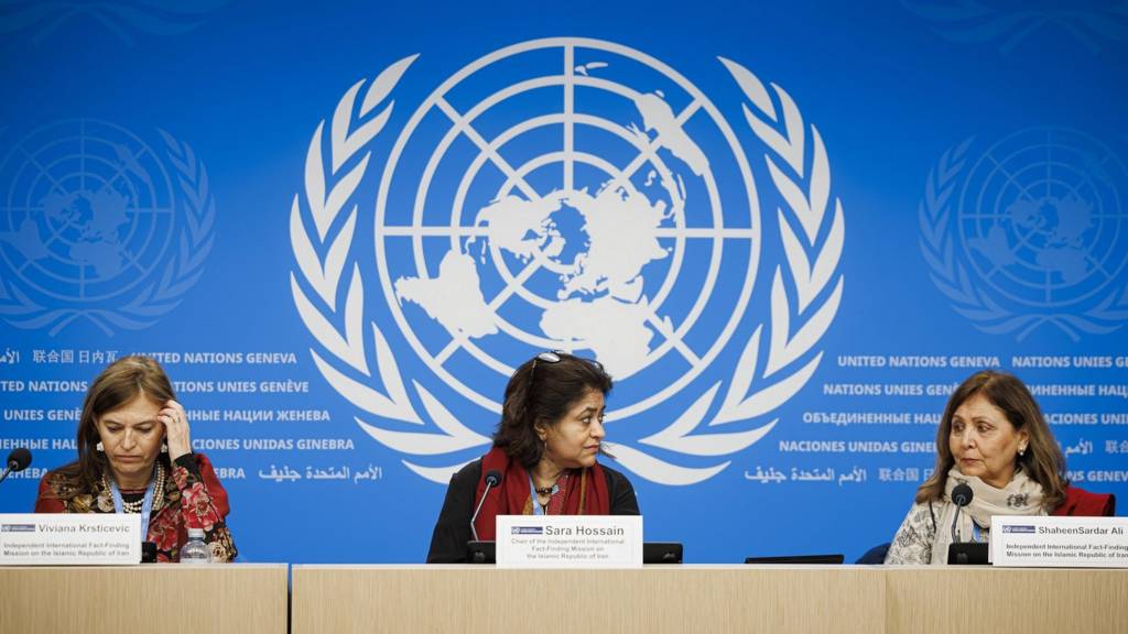 The head of the UN fact-finding committee warned against forgetting human rights violations in Iran