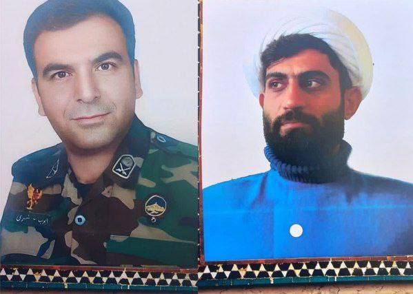 رسانه‌های ایران تصاویری از دو پاسدار-تروریست کشته شده در کردستان را منتشر کردهند