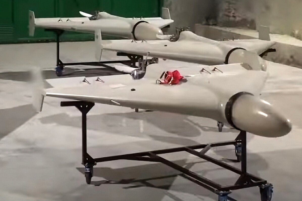 Exclusive: “Farda Motor” parts containers used as cover for transferring drone components