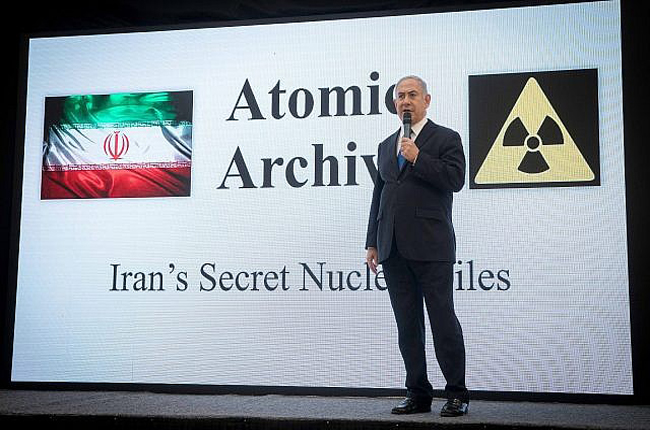 رئيس الوزراء الإسرائيلي يتحدث عن البرنامج النووي الإيراني
