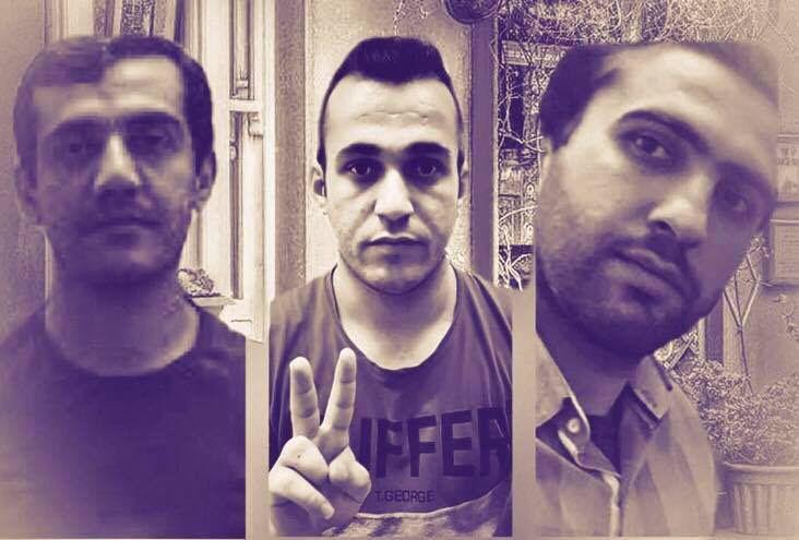  three Kurdish political prisoners