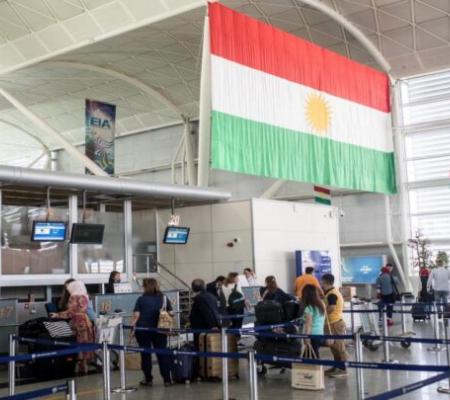 پروازهای فرودگاه اربیل از سر گرفته شد
