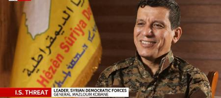 General Mazlum:  Elimizde Ankara’nın DAİŞ ve el-Nusra ile görüşme görüntüleri var