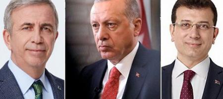 Anket: İmamoğlu ve Yavaş’tan Erdoğan’a 10 puan fark