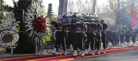 جنازة محسن فخري زادة 