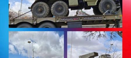 رژیمی ئێران مووشەکهاوێژەکانی لە سنەوە بۆ سەقز گواستووەتەوە