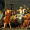 سقراط أثناء تجرعه السم 