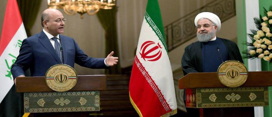 مؤتمر الصحفي بين الرئيس الإيراني والعراقي في طهران 