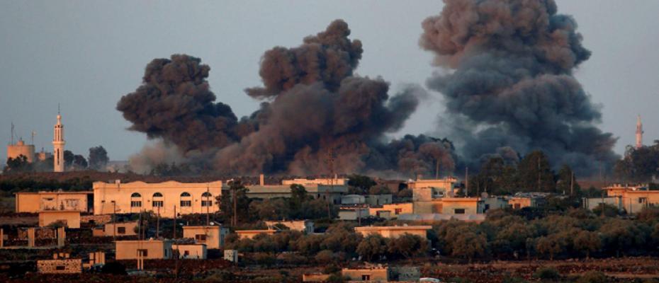 صور أرشيفية للقصف الإسرائيلي