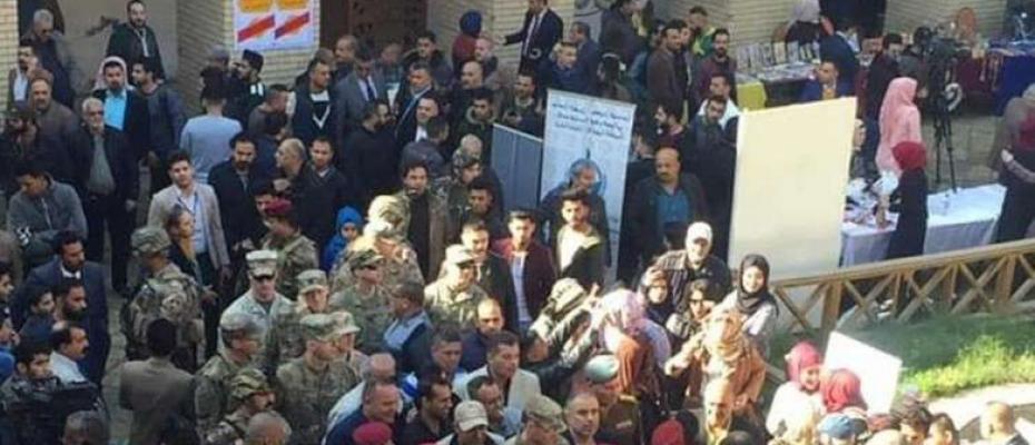 مانۆڕى سەربازیى ئەمریکا لە بازاڕى بەغدا پەیامێک بوو بۆ ئێران