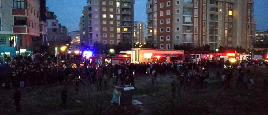 TSK'ya ait bir helikopter İstanbul'da düştü 