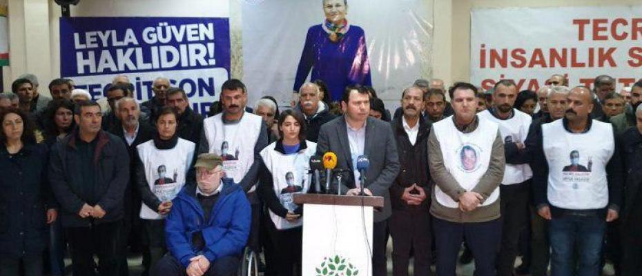 HDP milletvekili Dersim Dağ süresiz açlık grevine başladı