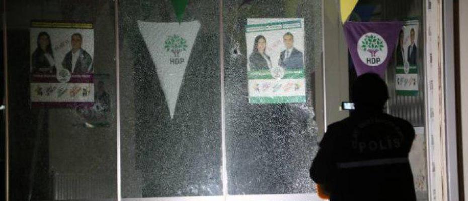 HDP seçim bürosuna silahlı saldırı