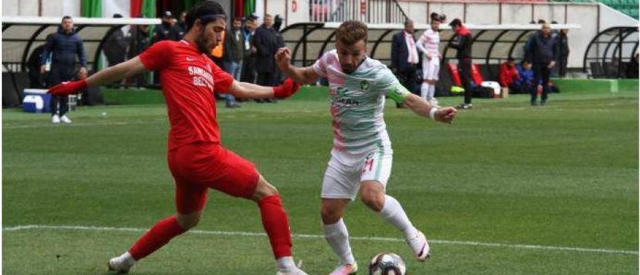 Amedspor, seyircisiz çıktığı maçta Sancaktepe’yi 2-1 mağlup 