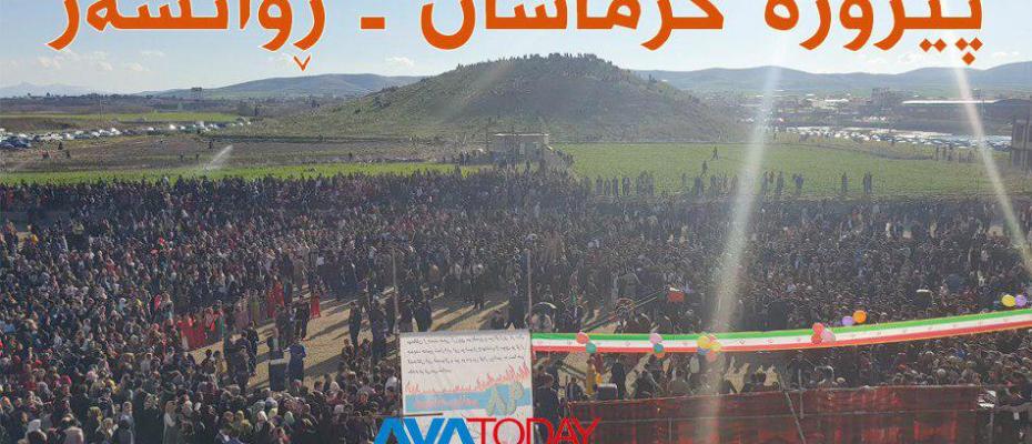Doğu Kürdistan'da "kararlaşma Newroz'u" büyük bir coşkuyla kutlandı 