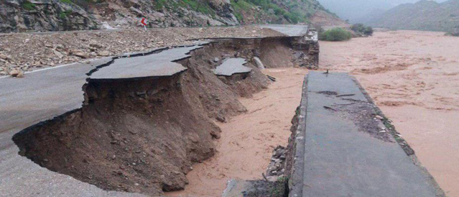 آثار الطوفان والسيول في إيران