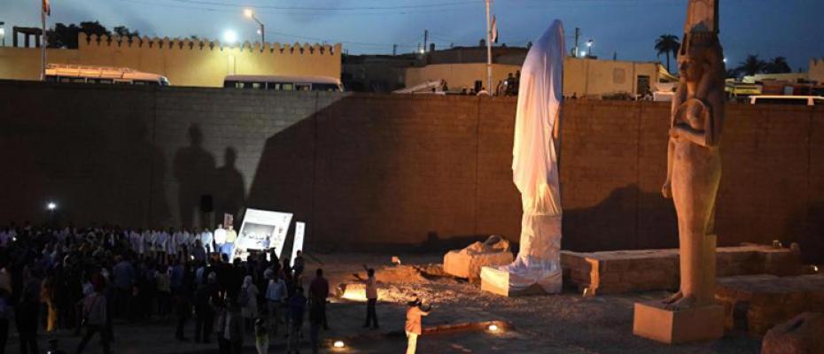 أفتتاح تمثال رمسيس الأكبر