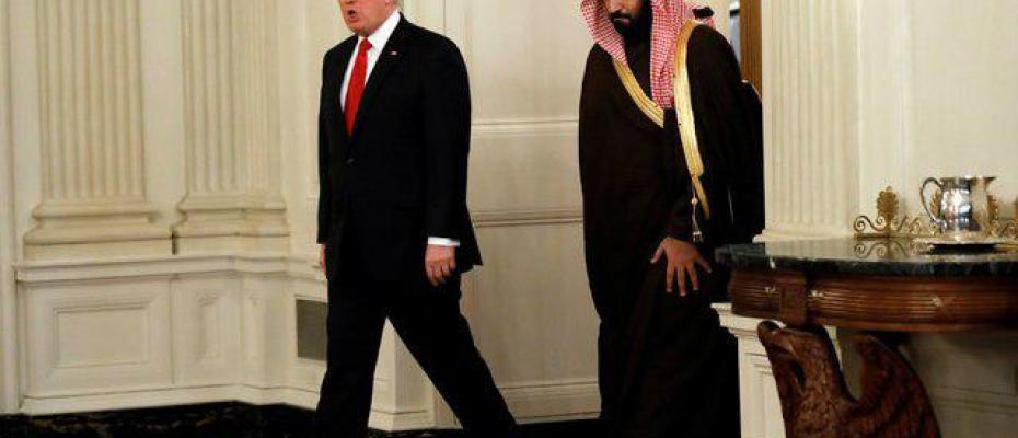 Trump Suudi Veliaht Bin Selman'la İran'ı görüştü