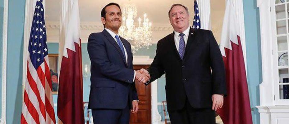 ABD Dışişleri Bakanı Pompeo, Katarlı mevkidaşı ile görüştü