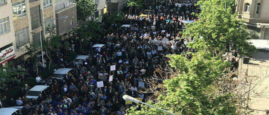أحتجاجات عمالية في إيران