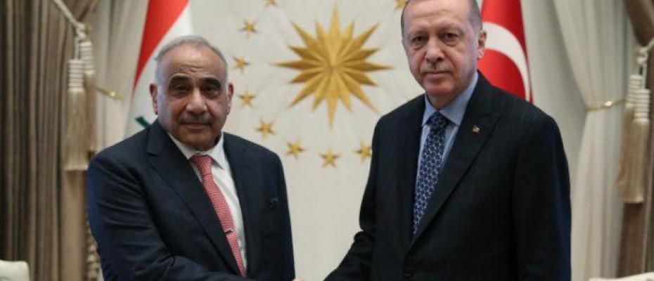 Irak Başbakanı Abdulmehdi, Erdoğan ile görüştü