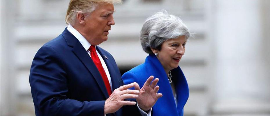 Trump ve May, İran ve diğer gelişmeleri konuştu