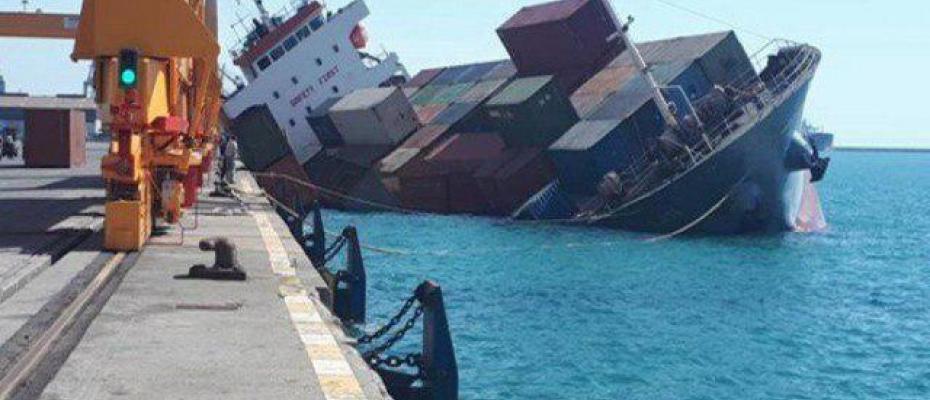 Iranian ship sunk in Caspian Sea, crew rescued by Azerbaijan