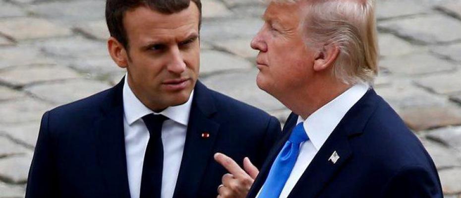 Macron’dan Trump’a: Rojava’ya saldırı derhal durdurulmalı