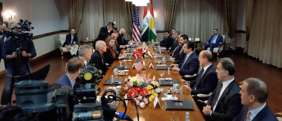 ABD Temsilciler Meclisi heyeti Erbil’de üst düzey temaslarda