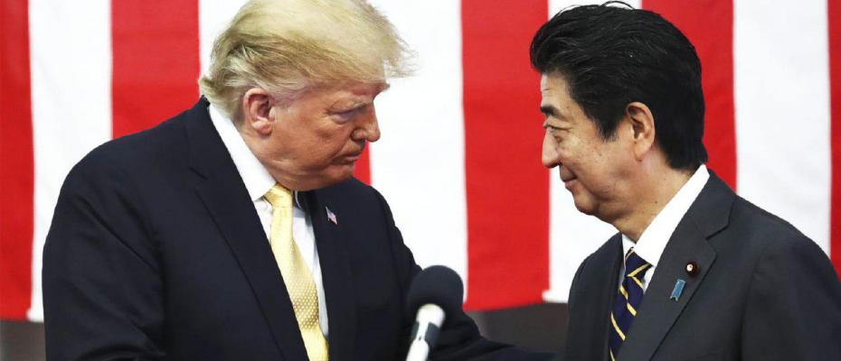 Trump ve Abe, İran rejimiyle yaşanan gerginliği görüştü