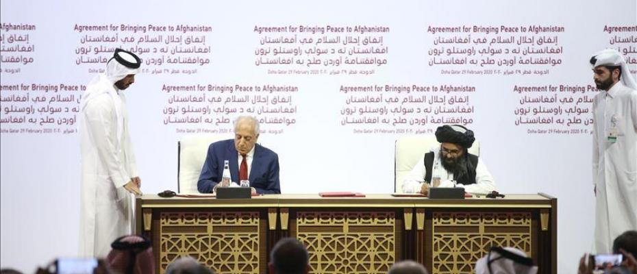 ABD, Taliban ile Afganistan’dan çekilme anlaşmasını imzaladı
